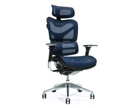 Ergonomické kancelárske kreslo ERGO 700 modré